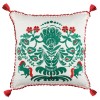 MINDTHEGAP | HORSE PARADE Linen Embroidered Cushion | LC40081