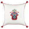 MINDTHEGAP | ROOTS OF TRANSYLVANIA Linen Embroidered Cushion | LC40082