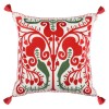 MINDTHEGAP | TRANSYLVANIAN SUZANI Linen Embroidered Cushion | LC40083