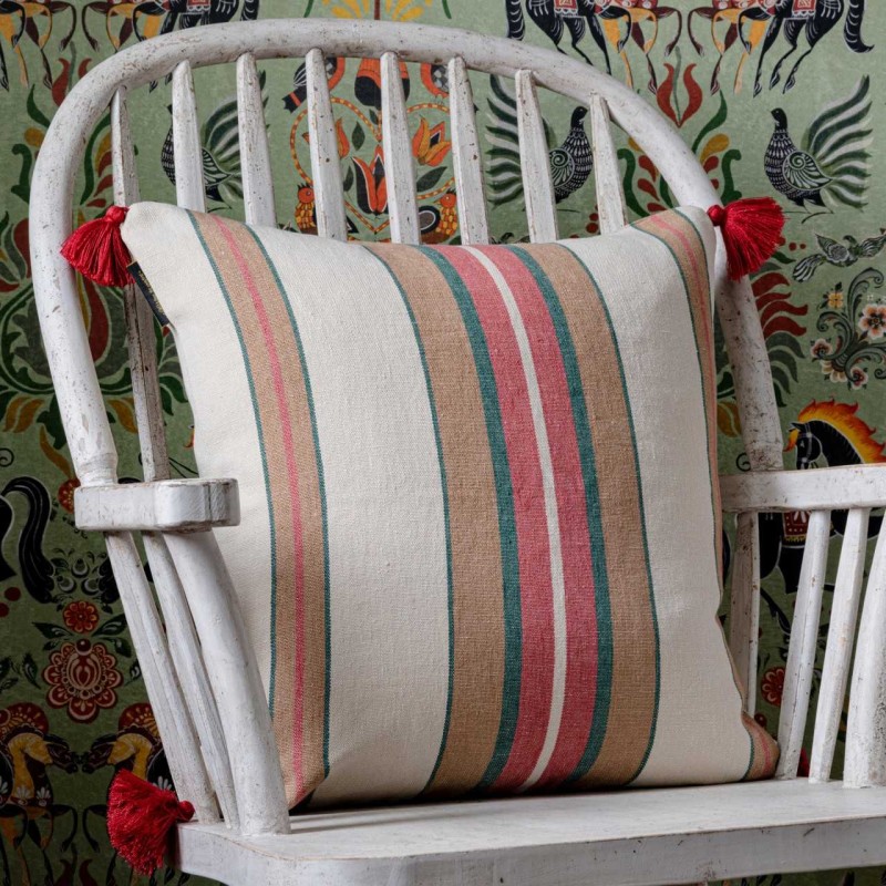 MINDTHEGAP | HERINA Stripe Heavy Linen Cushion | LC40095