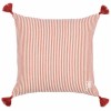 MINDTHEGAP | RHUBARB Stripe Heavy Linen Cushion | LC40097