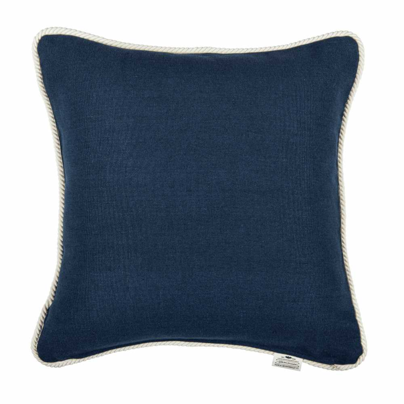 MINDTHEGAP | AHOY! Linen Embroidered Cushion | LC40103