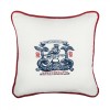 MINDTHEGAP | SIREN Linen Embroidered Cushion | LC40104