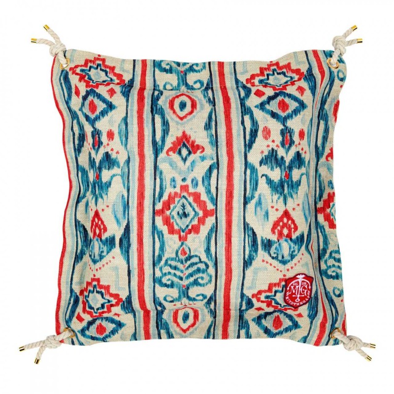 MINDTHEGAP | MEDITERRANEO IKAT Cushion | LC40111