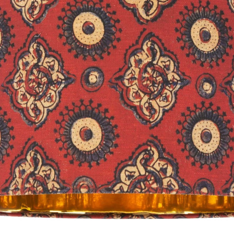 MINDTHEGAP | AJRAK RED Lampshade | LS30202