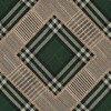 MINDTHEGAP | CHECKERED PATCHWORK British Green | WP20389