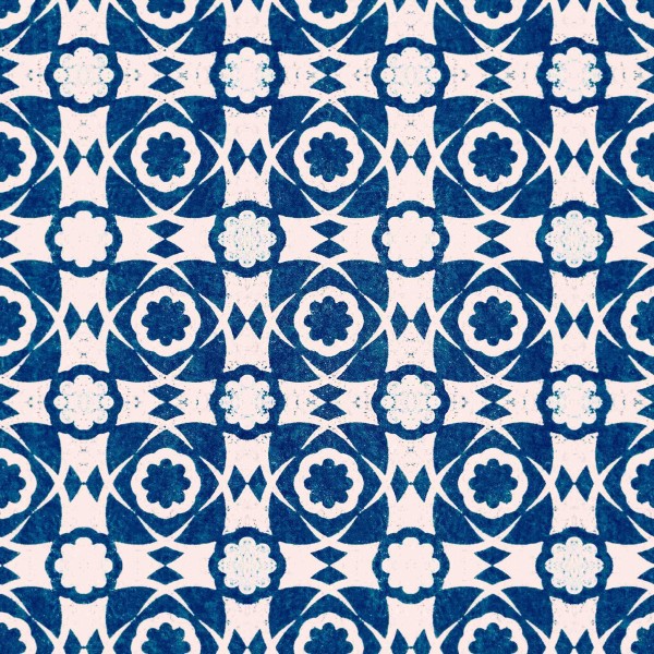 MINDTHEGAP | AEGEAN TILES Indigo| WP30051