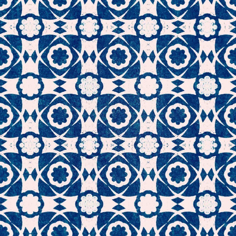 MINDTHEGAP | AEGEAN TILES Indigo| WP30051