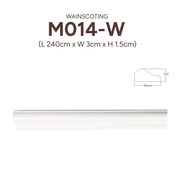 Wainscotting wood paneling | Moulding wall | M014-W