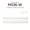 Wainscotting wood paneling | Moulding wall | M036-W