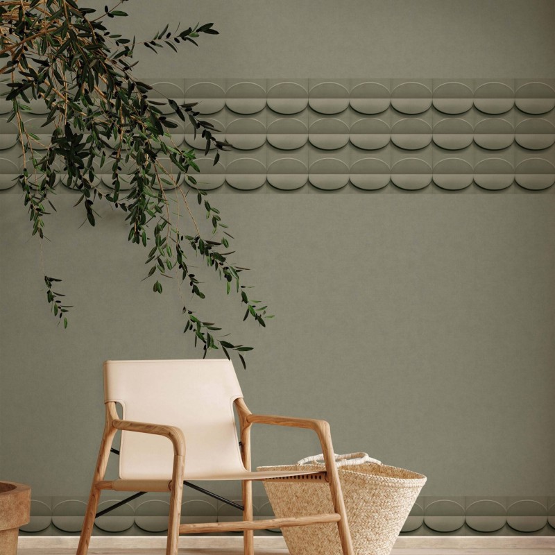 Creative wall design | Combined accent wallpaper V