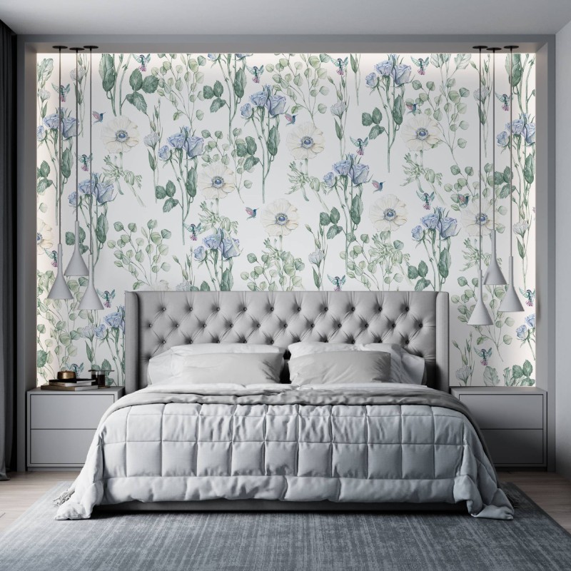 TM | Fleurs Bleues | MUR5020