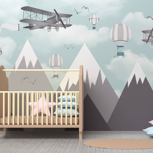 TM | Grey Mountains and Planes | MUR5034