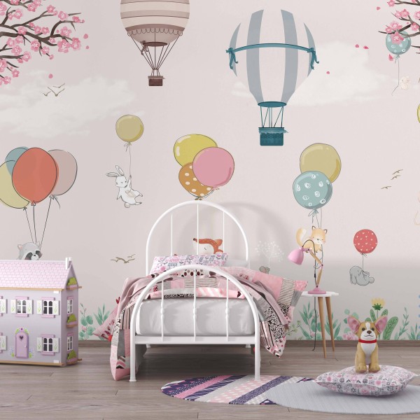 TM | Balloon on Pink Sky | MUR5074B