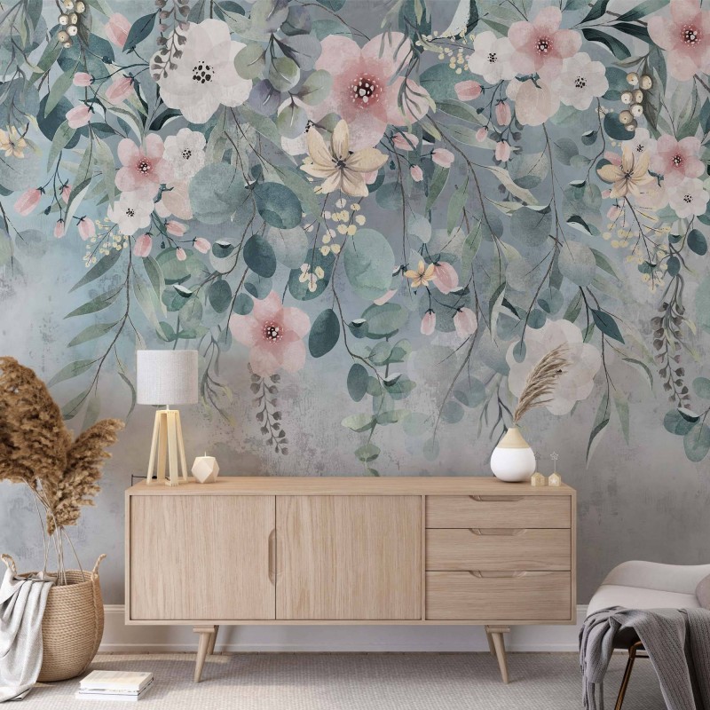 TM | Flowers Curtain | MUR5076