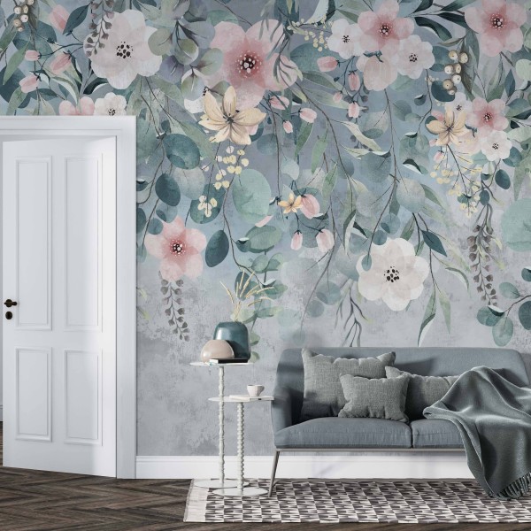 TM | Flowers Curtain | MUR5076