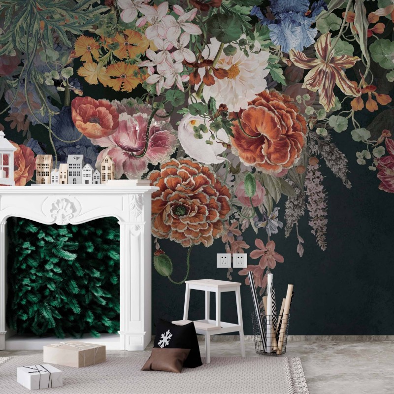 TM | Cosmic Flowers Curtain | MUR5081