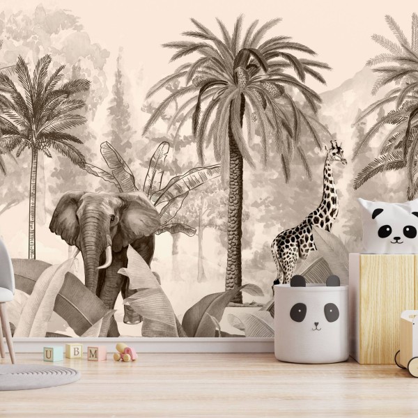 TM | Monochrome Coconut Tree | MUR7051