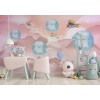 TM | Hot Air Balloon in Pink | MUR7258A