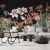 TM | Black Flowers Garden | MUR7290