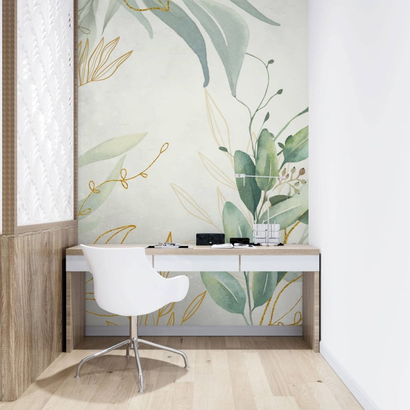 TM | Greenish Gold Leaves | MUR7327