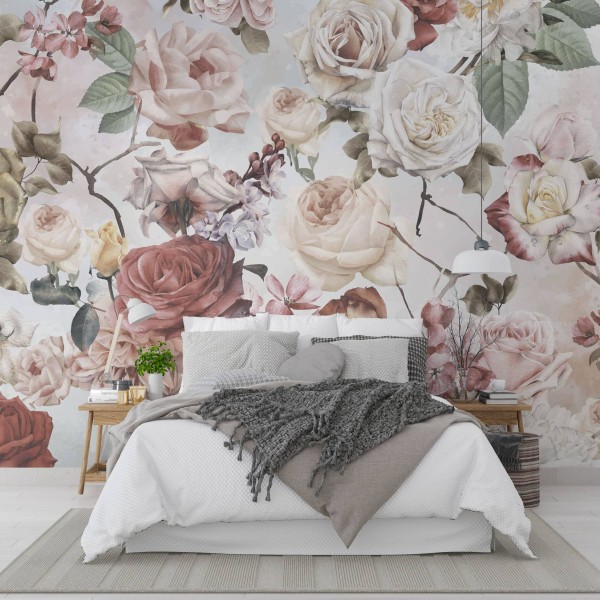 TM | Roses Colorées | MUR7343