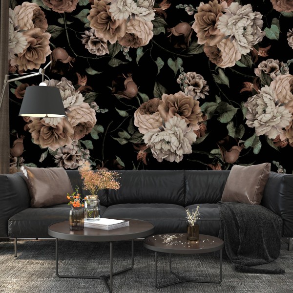 TM | Rose sur Point Noir | MUR8050