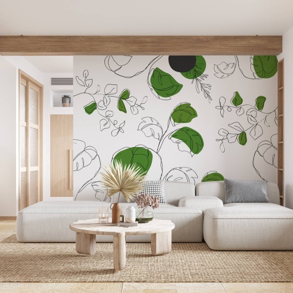 TM | Leaves Drawing | MUR8057