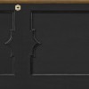 NLXL | European Wallpaper | MRV-24 black wainscoting