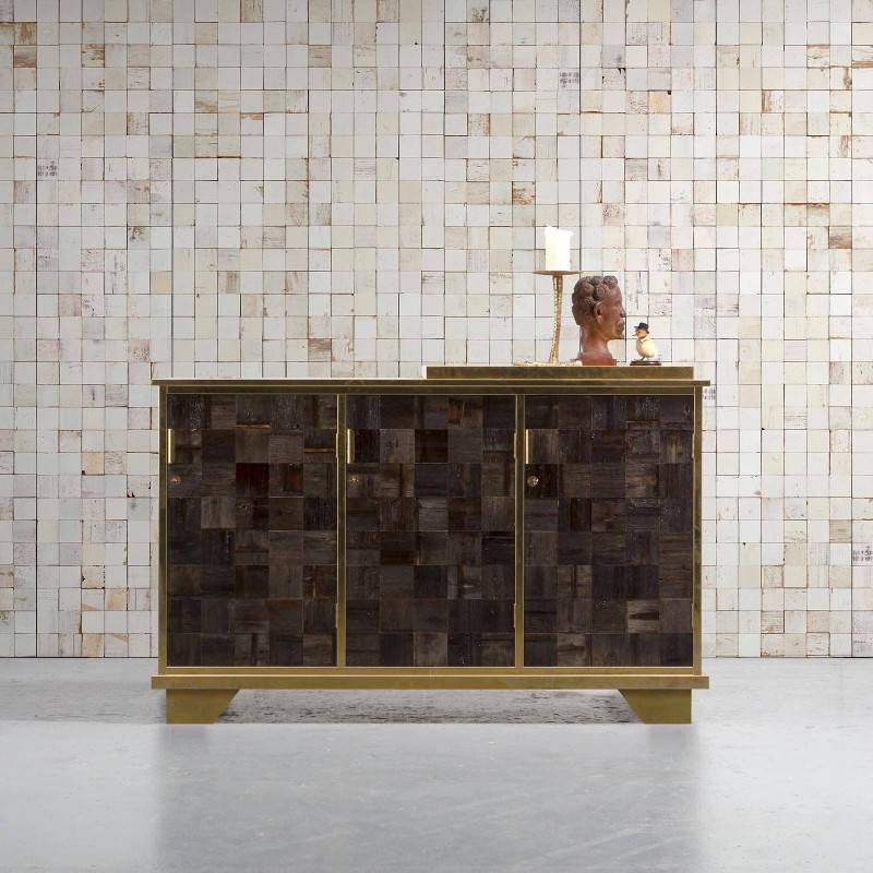 NLXL | PHE-21 White Mosaic Squares Piet Hein Eek