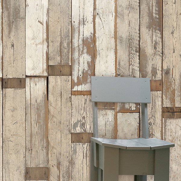 NLXL / PHE-02 SCRAPWOOD WALLPAPER BY PIET HEIN EEK