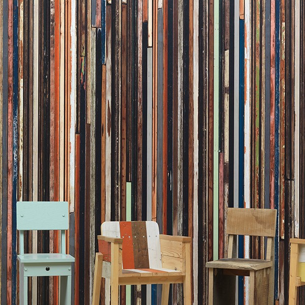 NLXL / PHE-15 SCRAPWOOD WALLPAPER BY PIET HEIN EEK