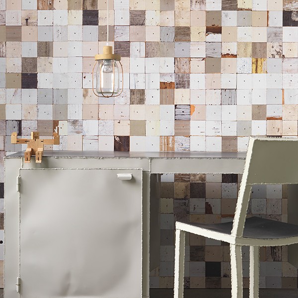 NLXL / PHE-16 SCRAPWOOD WALLPAPER BY PIET HEIN EEK