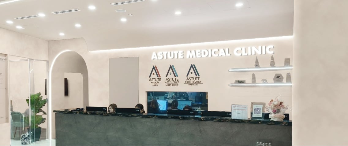 Clean and Elegant Clinic with White Wallpaper