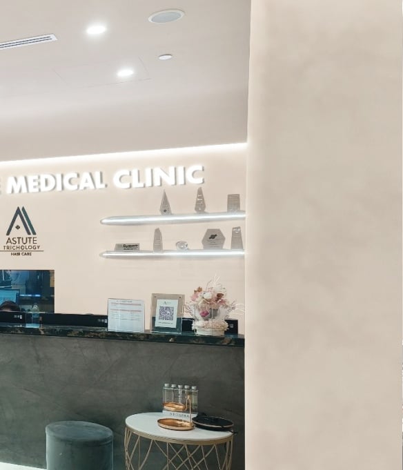 The clinic looks clean and minimalist