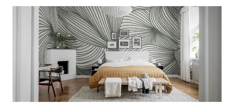 scandinavian inspired wallpaper by HONPO wall covering Singapore