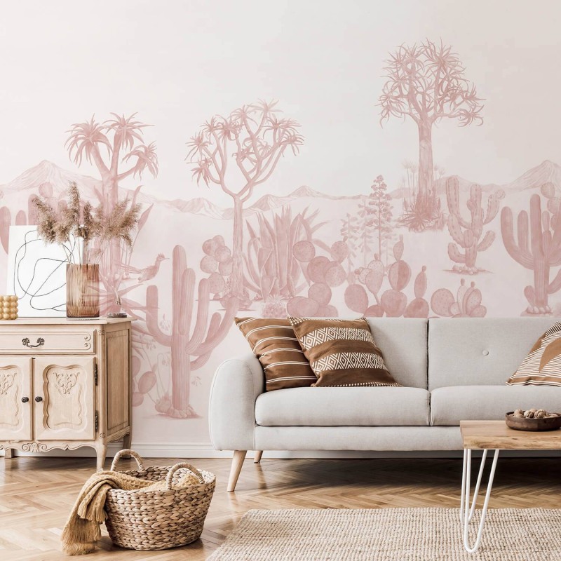 Classic Desert Mural Wallpaper | Sian Zeng