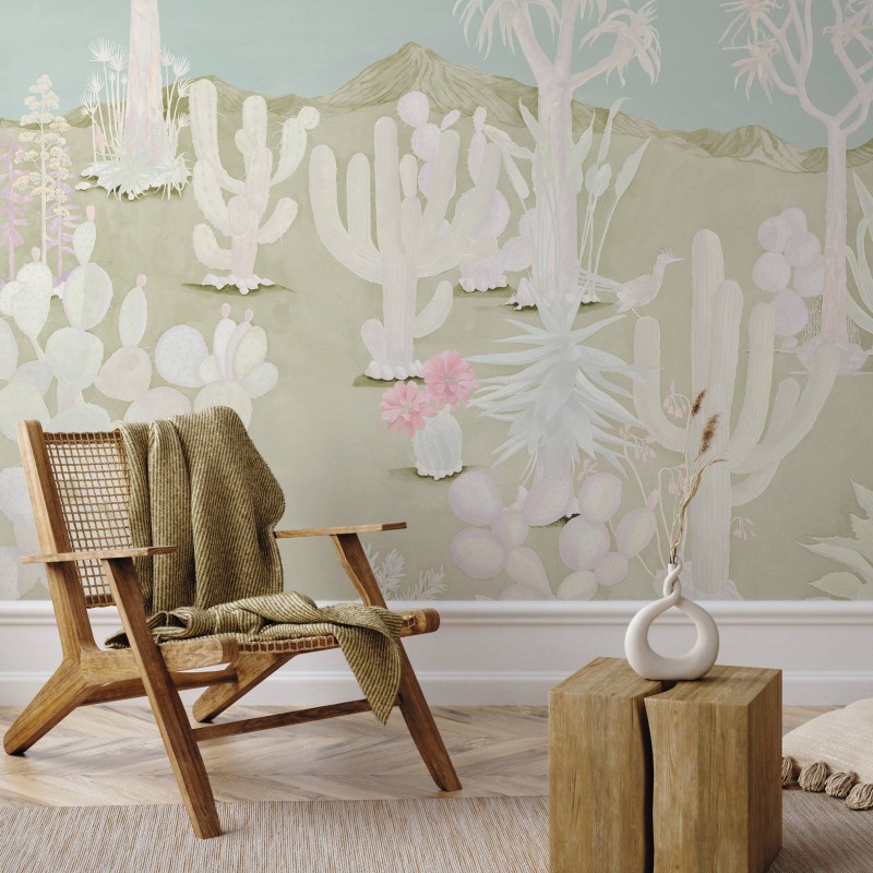 Classic Desert Mural Wallpaper | Sian Zeng