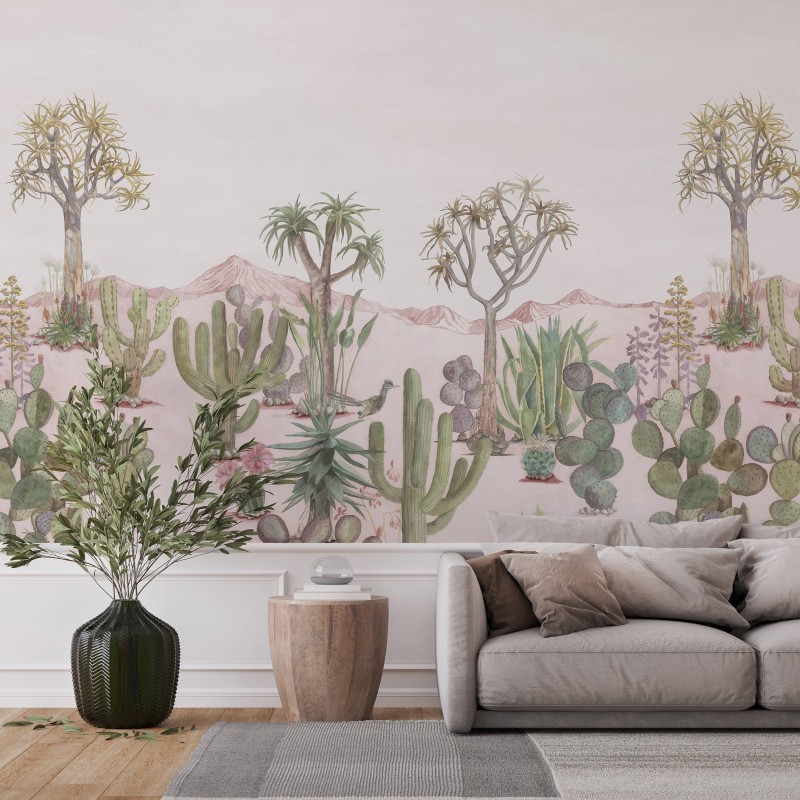 Classic Desert Mural Wallpaper | Sian Zeng