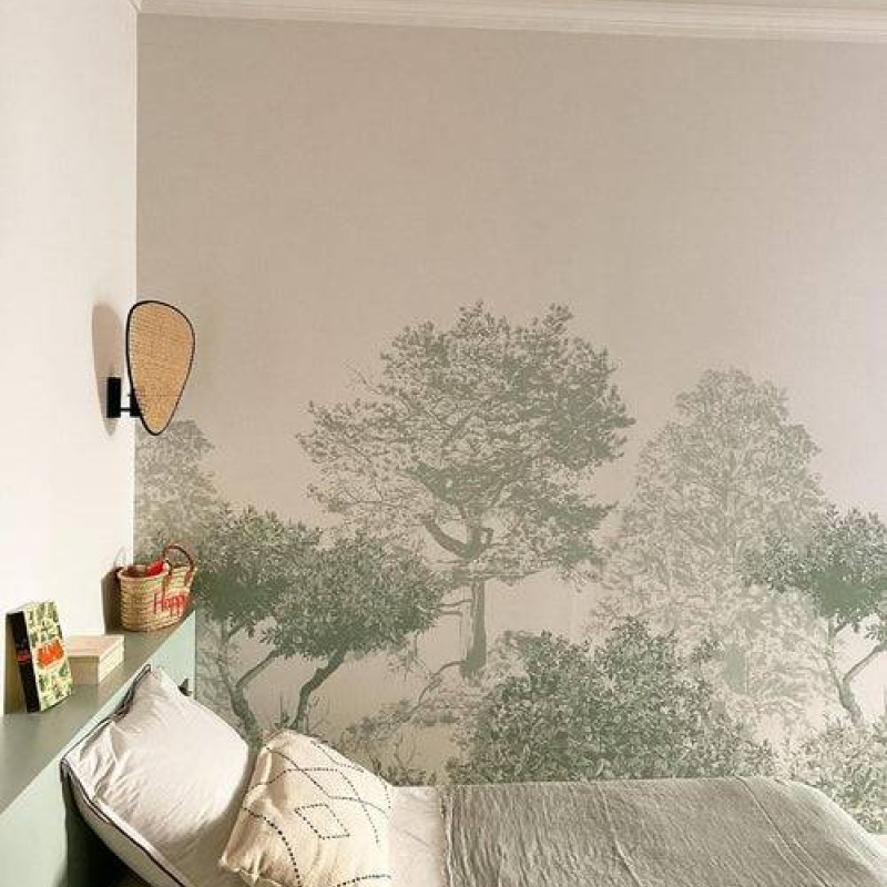 Classic Hua Trees Mural Wallpaper | Sian Zeng