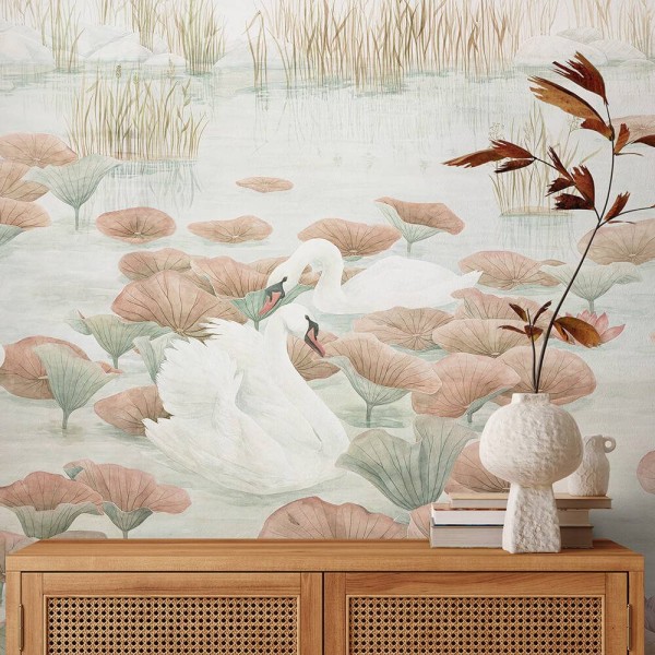 Classic Swan Lake Terracotta | Sian Zeng