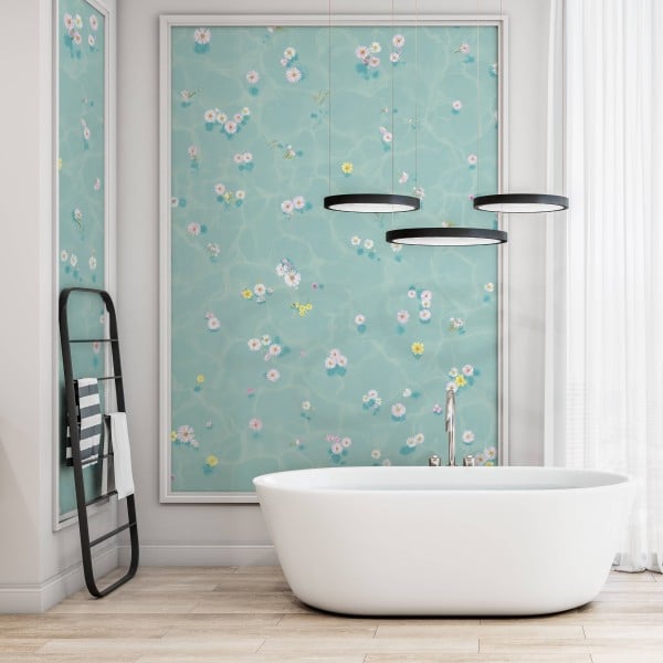 Floral Bath Blue | Sian Zeng