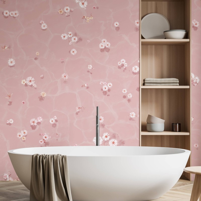  Floral Bath Wallpaper | SIAN ZENG