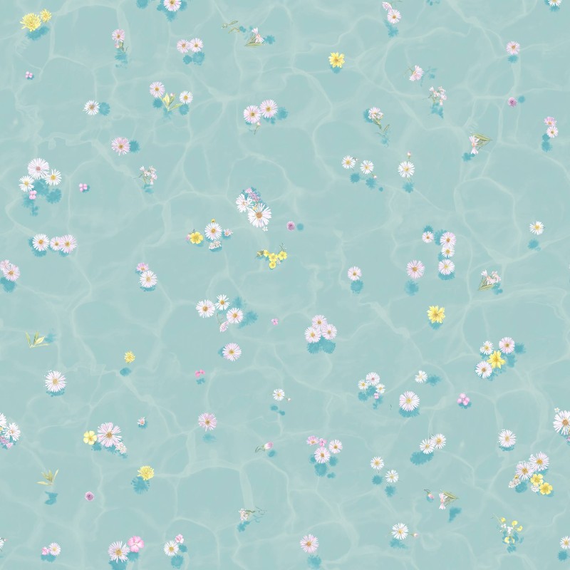  Floral Bath Wallpaper | SIAN ZENG