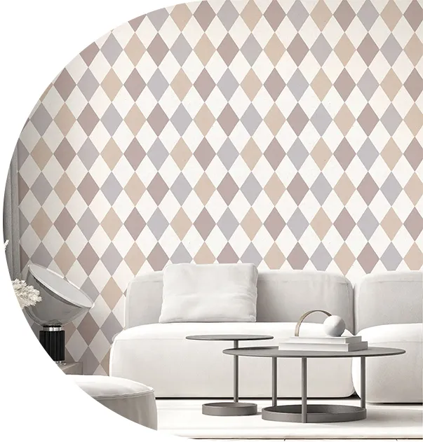 muted tones geometric design