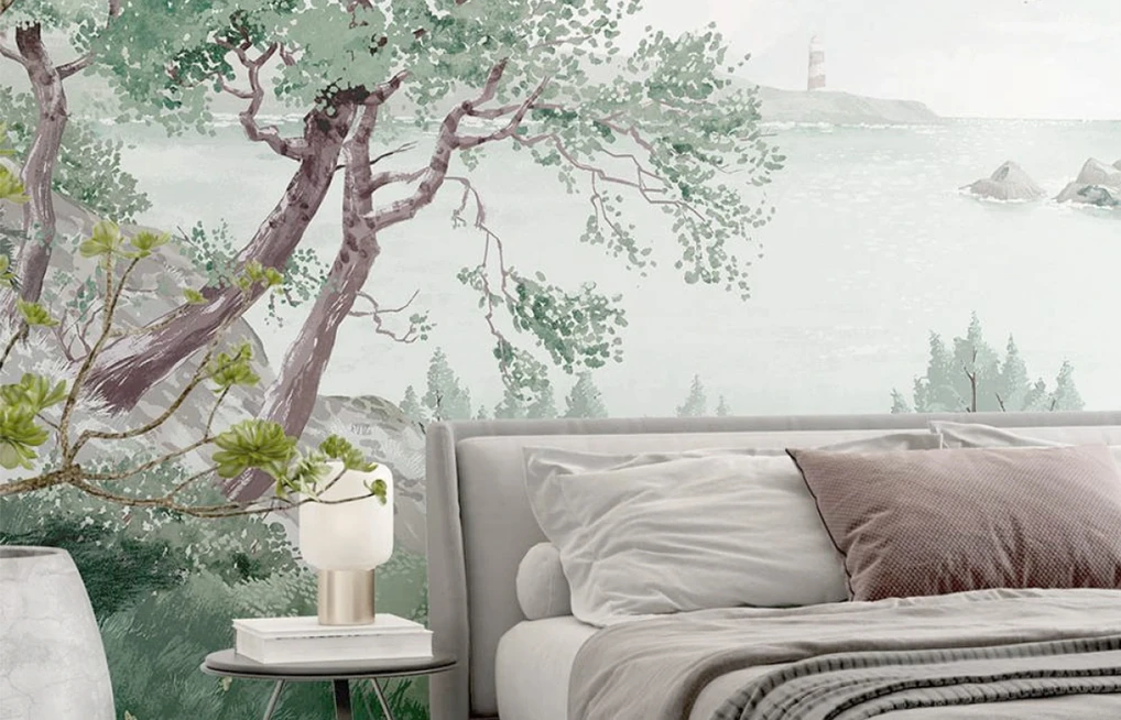 mural wallpaper ideas with high-quality material