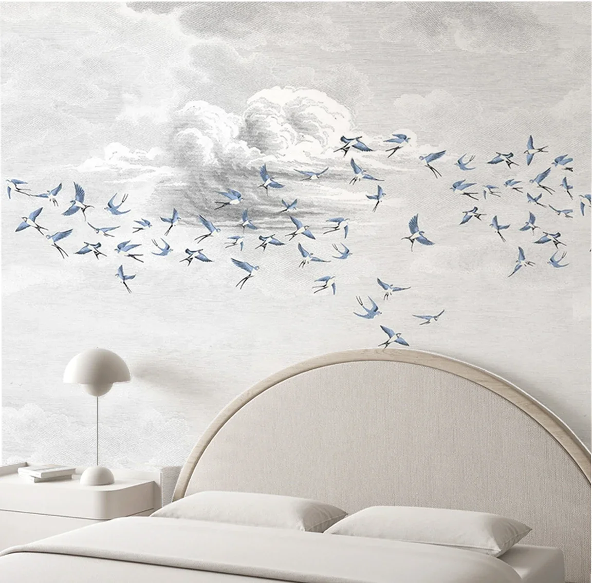 bird wall mural coverings