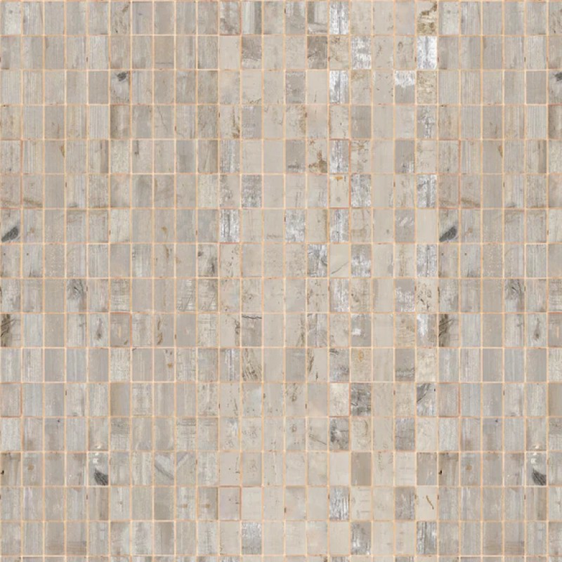 NLXL | PHE - 24 Waste Tiles Grey Wallpaper by Piet Hein Eek