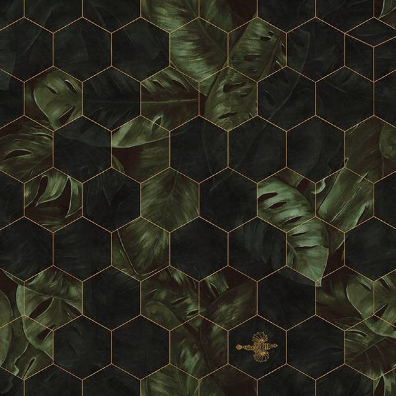 Hexagon Leaves