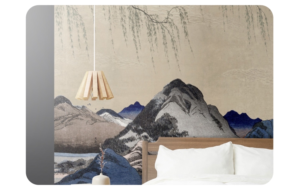 Wallcoverings that features eccentric and oriental cultural styles are getting popular